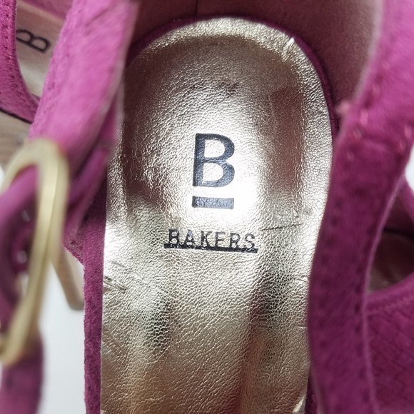 Bakers‎ shoe SHANEL pink peep-toe heels 8B - Picture 4 of 10